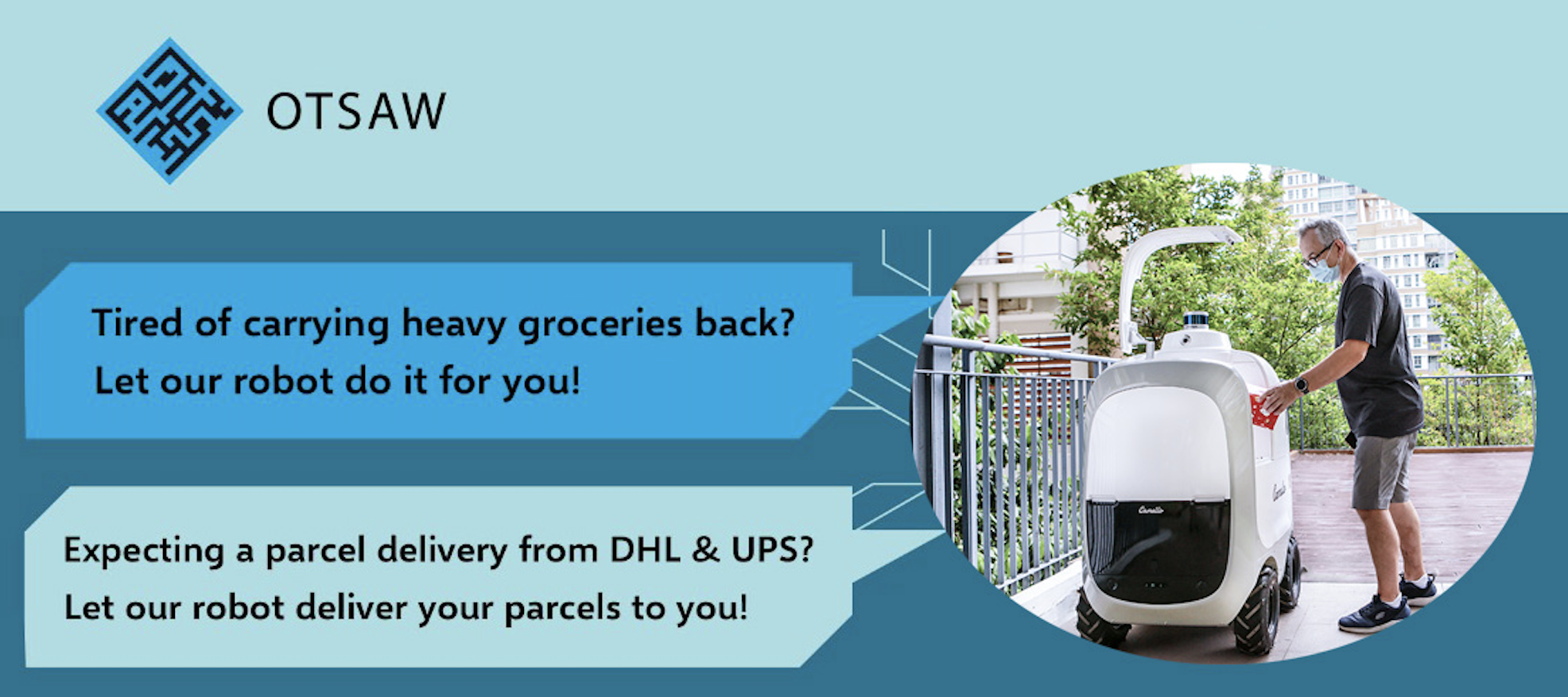 使用 CAMELLO 配送機(jī)器人免費配送